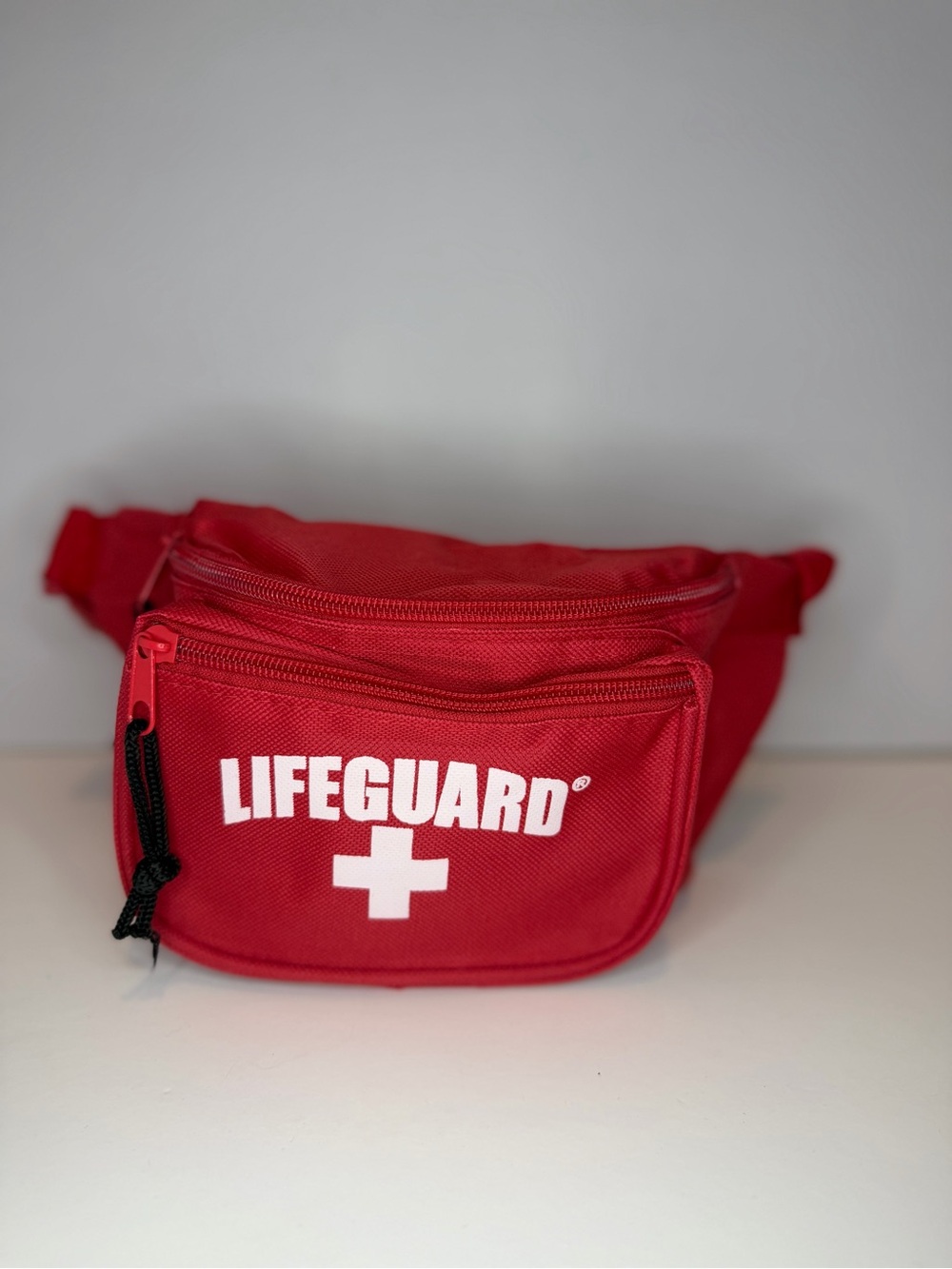 LIFEGUARD Red Waist Pack with Front Logo
